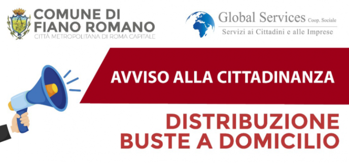 Consegna delle buste per la raccolta differenziata