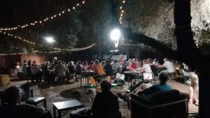 cena a santa maria durante la pastasciutta antifascista
